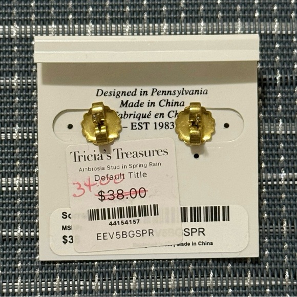 NEW | SORRELLI | Ambrosia Stud Earrings in Spring Rain (RET $38) - Picture 2 of 2